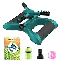 Milemont Garden Sprinkler Lawn Irrigation System 360 Degree Rotating Lawn Sprinkler Automatic Garden Water Sprinklers