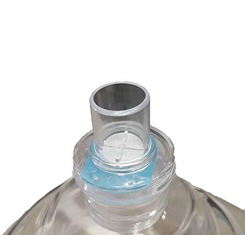LINE2design CPR EMS Medical Rescue Mask Adult Resuscitator Hard Case with Wrist Strap & O2 Intel Red - Thumbnail 2