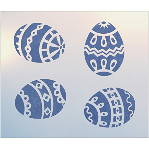 Easter Egg 1 Stencil - The Artful Stencil