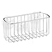 iDesign Rondo Metal Wire Suction Bathroom Shower Caddy Rectangular Basket for Shampoo, Conditioner, Soap, Creams, Towels, Razors, Loofahs, 4