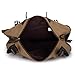 Ibagbar Canvas Backpack Travel Bag Hiking Bag Camping Bag Rucksack Khaki