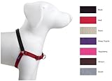 PetSafe/Premier Dog Nylon EASY WALK HARNESS Reduce Pulling XL Black & Silver