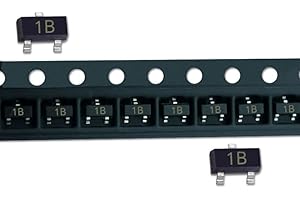 PMMCON 10 pcs BC847B BC847 45V 100ma SOT-23 Small Signal Transistor