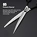 TIJERAS 7.5”Left Handed Grooming Scissors for Dogs Right Handed Shears Pet Grooming Scissors Dog Grooming Scissors Japan 440C Trimming Face/Limbs/Body for Pet/Dog/Cat to Pet Groomer or Home Use