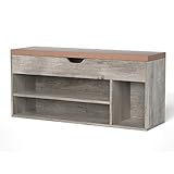 LGHM Shoe Storage Bench, Entryway Bench with Shoe
