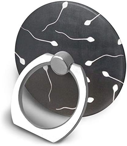 Sperm Phone Ring Bracket Holder,Diamond Shape Finger Grip Stand Holder Ring Car Mount Phone Ring Grip Smartphone Ring Stent Tablet