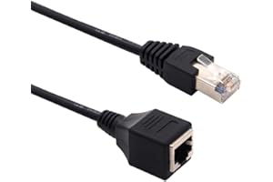 Ethernet Extension Cable Cat6 LAN Extender RJ45 Cord Male to Female Connector LAN Extender Splitter