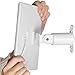 Wasserstein Solar Panel with Internal Battery Compatible with Arlo HD ONLY - Power The Arlo Surveillance Camera continuously - White (Separate External Battery NOT Included)