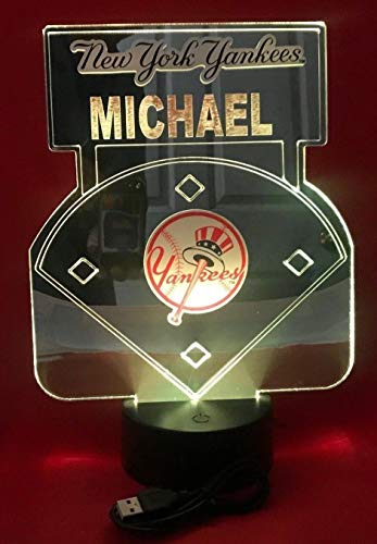 New York Yankees Desk Lamp, Yankees Desk Lamp, Yankees ...