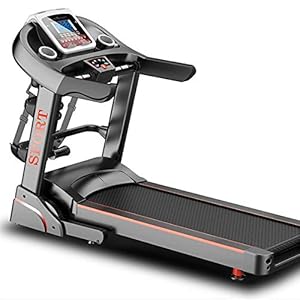 SISHUINIANHUA Commercial Multifunction, Electric Treadmill Home Folding Mute Smart, Commercial Fitness