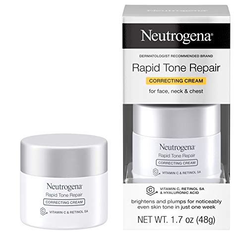 Neutrogena Rapid Tone Repair Retinol + Vitamin C Correcting Cream, Tone