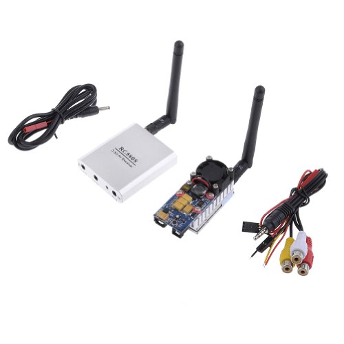 NeewerÂ® FPV 2000mW Video Audio 8CH Transmitter TX 5KM 5000M and 5.8GHz Reciver Set