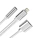 AIDOUT 2 in 1 Lightning Adapter for iPhone 7 / 7 Plus / iphone 6S / 6 Plus - 3.5mm Audio Adapter Cable - Lightning Charger Earphone Jack Cable