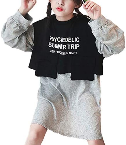 ルル フェルテ 子供服 女の子 ワンピース 長袖 ひざ丈 切り替え 秋 冬 シンプル 130 150 ガールズ