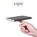 Polanfo M50000 Portable Power Bank 12000mAh External Battery Charger, Ultra Slim Design with 2 USB Ports for iPhone7 Plus 6s 6 Plus, iPad, Samsung Galaxy and More -Gray