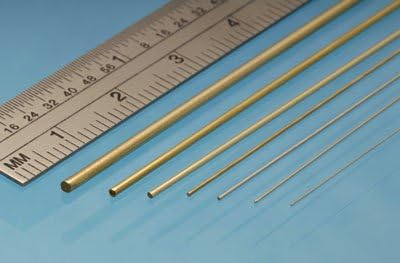 Albion Alloys1 x pk BRASS ROD 1/16"