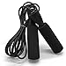 Ziyue Fitness Jump Rope Premium Speed Rope for Crossfit WOD, Boxing and Fitness (Black)