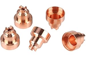 5PCs Plasma Consumables 220818 Machine Plasma Shield Fit MAX65/85/105 Plasma Cutter Torch Plasma Cutting Torch Consumables