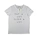 YITAN Women's Casual Graphic Tees Summer Printed Short Sleeve Cute Funny T Shirts White Small