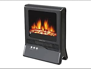 CHIMENEA ELÉCTRICA (NEGRO): Amazon.es: Hogar