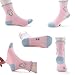 SUNBVE Toddler Girls' Bunny Fancy Fun Cotton Ankle Socks 5 Pack
