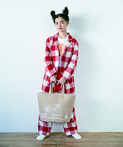 SNOOPY インテリアバッグ BOOK 画像 C