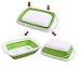 Neeshow Collapsible Dish Tub Collapsible Bowl (Green)