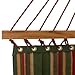 Pawleys Island Gardens Collection Large Quilted DuraCord Fabric Hammock, Trellis Stripe