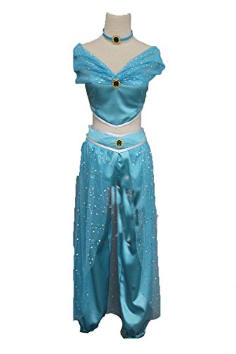 KMiss princess who loss the lamp cosplay costume party dress