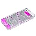 Appbox 3326874 Flowing Liquid Swimming Magic Maze Transparent Case for Iphone 5/ 5s - Rose
