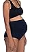 Belevation Womens Maternity Underwear Support Briefs X-Large Black