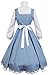 Sidnor Beauty And The Beast Cosplay Costume Princess Belle Outfit Maid Dress Suit Gown