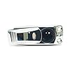 Pactrade-Marine-Rect-2-Prong-Chrome-Stern-Light-Pole-Base-Sliding-Socket-Plug-In
