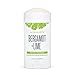 Schmidt's Deodorant Stick Bergamot + Lime 3.25 oz (Pack of 2) - Free of Aluminum, Vegan, Natural and Cruelty-Free
