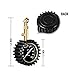 JSDOIN Tire Pressure Gauge - (0-100 PSI) Heavy Duty, Certified ANSI Accurate with Large Easy to Read Glow Dial, Low - High Air Pressure Gauge