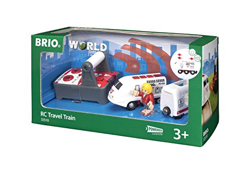 BRIO World 33510 IR Express Reisezug - Elektrische Lokomotive mit Fernsteuerung - Zubehör- Kleinkindspielzeug empfohlen ab 3 Jahren – Bild 4