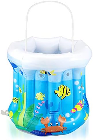 Narrna 水めがね ワイドビュースコープ のぞきメガネ 水中ワールド 子供用 川遊び 箱メガネ 水中 観察 水遊び 水中探検スコープ 紐がつく 海水浴大活躍 たこメガネ 男の子 女の子 外遊び コンパクト 折畳みバケツ アクアスコープ お風呂 誕生日プレゼント ノゾキバケツ