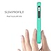 iPhone 5s Case,iPhone 5 Case,by Ailun,Soft TPU Bumper&Hard Shell Solid PC Back,Shock-Absorption&Anti-Scratch Hybrid Dual-Layer Slim Cover[Green]