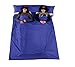 Outgeek Double Sleeping Bag Liner Lightweight 2 Person Sleep Sack Convenient for Camping Travel Hotel