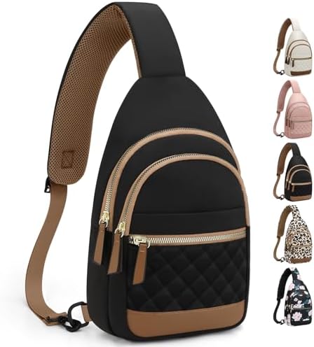 Women Leather Water Resistant Crossbody Fanny Pack Shoulder Bag Casual Sling Bag for Women Men Waterproof Crossbody Bags for Women  main image 4