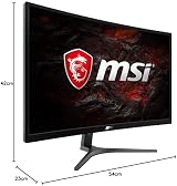 MSI Optix G241VC 23.6" FHD 75Hz 1ms VA Curved Gaming Monitor HDMI FreeSync view 6