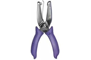 McGill Punchline Hole Punch, 1/8-Inch Round, 2-Inch Reach, Chrome/Purple, MCG52400C