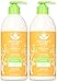 Nature's Gate Papaya Moisturizing Lotion for All Skin Types, 18-Ounce Bottles (Pack of 2)