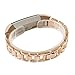 Wearlizer Comparible with Fitbit Alta Bands and Fitbit Alta hr Bands,Metal Alta Replacement Band Wrist bands Strap Assesories for Fitbit Alta (RoseGold)