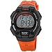 Timex Unisex TW5K86200 Ironman Classic 50-Lap Full-Size Black/Orange Resin Watch