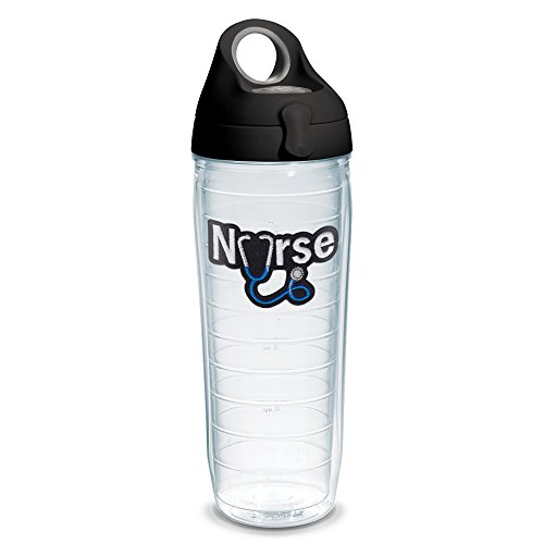 Tervis 1230947 Nurse Tumbler with Emblem and Black with Gray