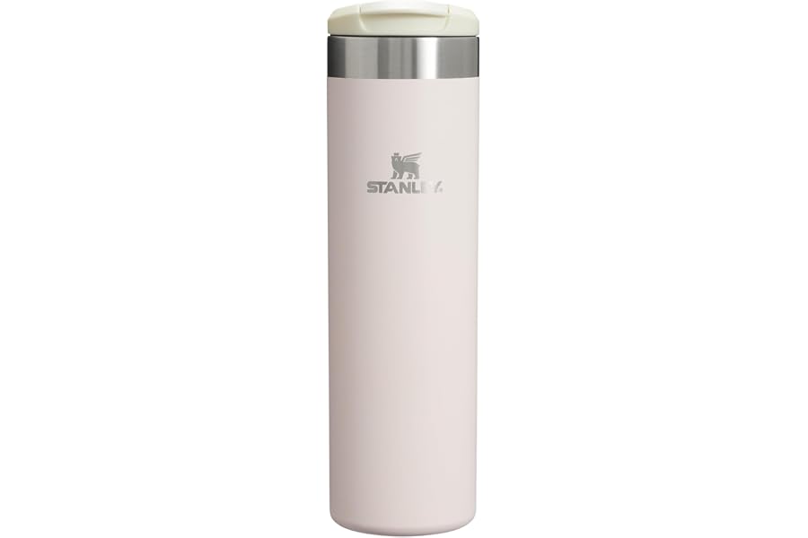 Stanley AeroLight Transit Bottle 20 oz | Locking Drink Through Lid | Leak Resistant Water Bottle or Coffee Travel Mug | Light Book