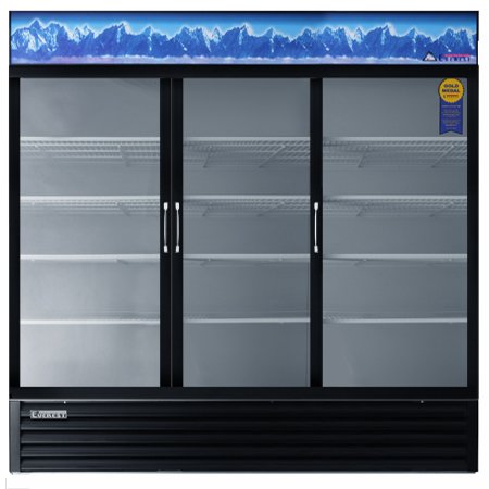 Click Here to See More Images 69cu ft Three Swinging Glass Door Refrigerator Merchandiser