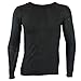 YiZYiF Men's Mesh Sheer T-shirt Top Transparent Long Sleeve Slim Fit Undershirt Black X-Large