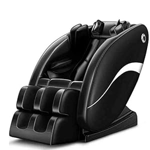 CSPFAIZA Intelligent Massage Chair with Heat, 8D Zero Gravity, Automatic Recliner, Home Automatic Armchair – Black – No Need to Install